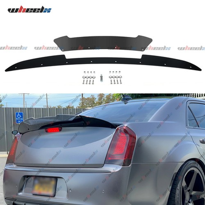 #ad Trunk Decklid Spoiler Gurney Flap Wicker bill For 2005 2010 Chrysler 300 300C $85.97