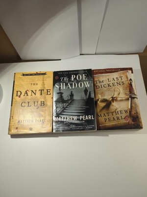 3 X Matthew Pearl Paperback Bundle, Historical Mystery