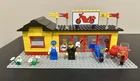 Vintage Lego Town Motorcycle Shop #6373 & Cycle Fix-It Shop #6699 Complete Sets
