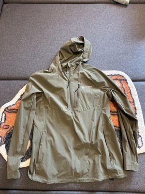 Women s Large Magellan Pro Outdoors Hooded Olive Green Windbreaker Rain Jacket