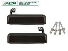 1979-1993 Ford Mustang Gt Lx Outside Black Metal Door Handles W Rivets Best