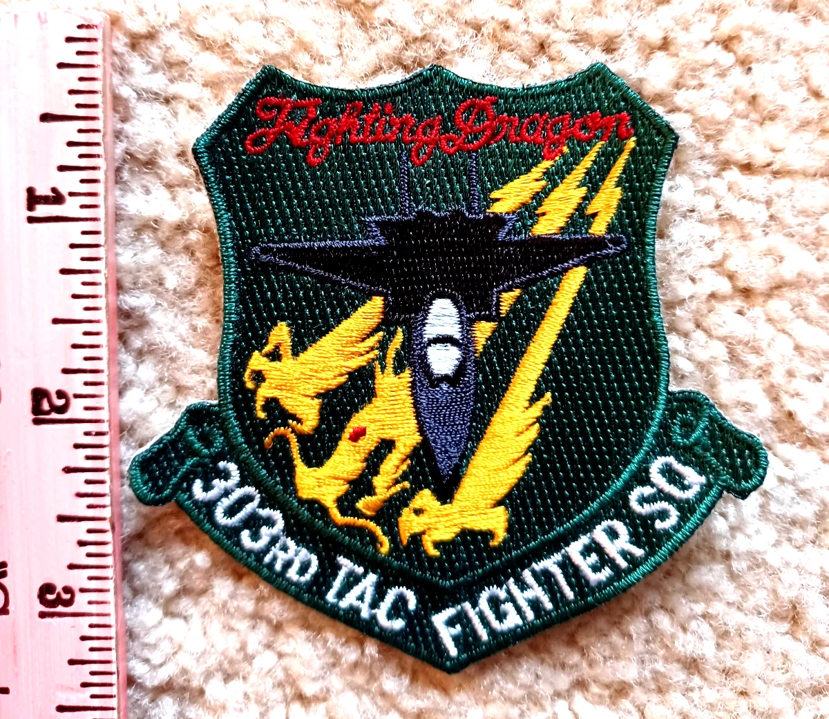 Tactical Fighter Squadron In Original Current Air Force Patches