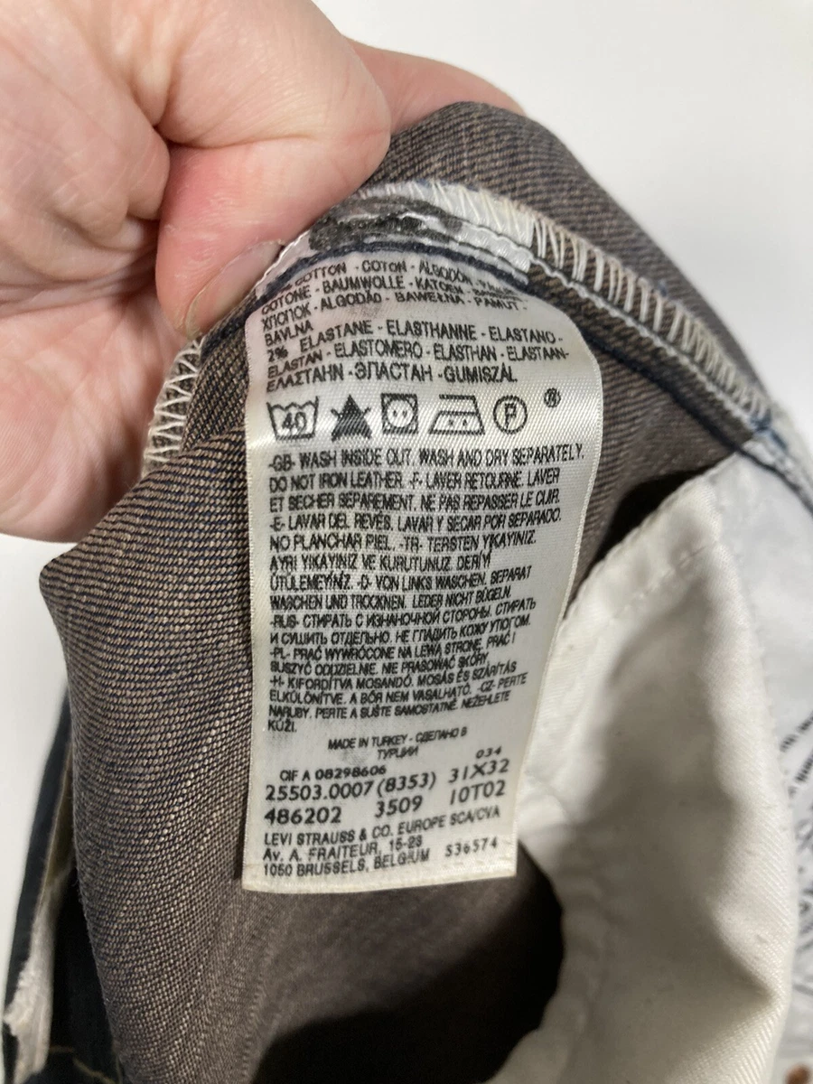 Levis 503 bootcut top