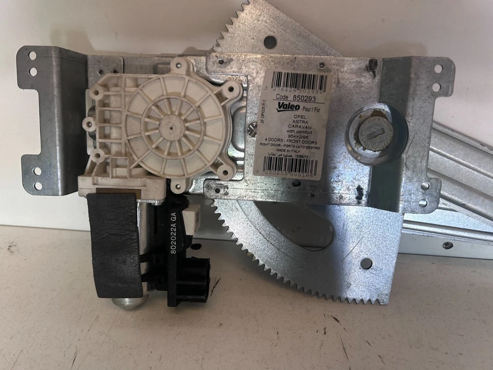 Front Right Window Regulator With Motor Fits Vauxhall Astra Opel 91/98 90486940 - Image 2 of 3