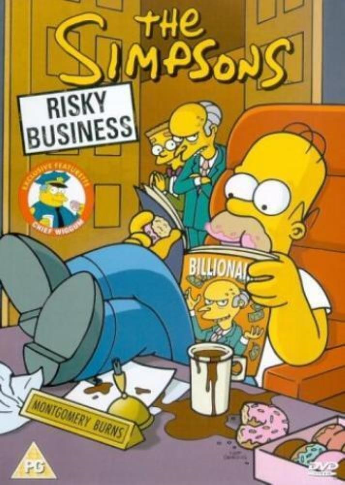 The Simpsons: Risky Business DVD (2003) FREE SHIPPING