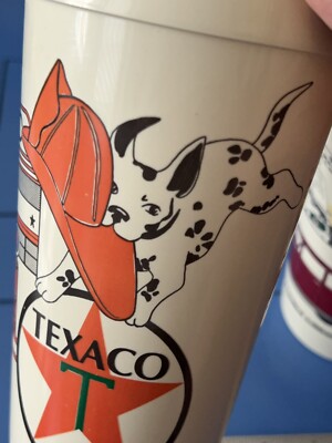3 Vintage 1987 Texaco Gas Fire Chief Collectible 32oz 3 Vintage 1987 Texaco Gas Fire Chief Collectible 32oz