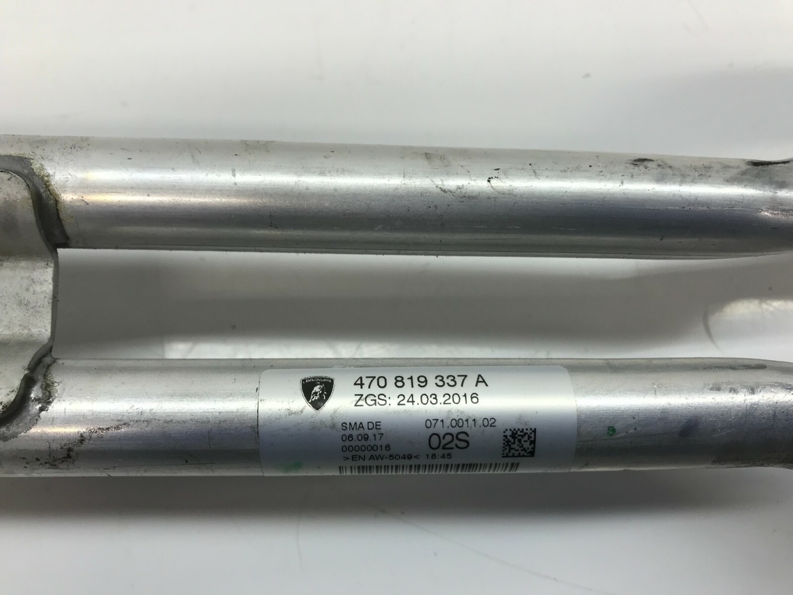 LAMBORGHINI AVENTADOR LP740 770 COOLANT PUMP & COOLANT LINE HOSES OEM 470819337A