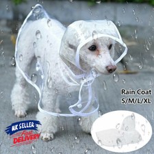 Raincoat Jacket Clothes Vest Rain Coat Outdoor Hoodies Puppy Waterproof Pet Dog
