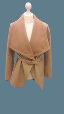 Oasis Lucy Drape Coat Size M Js003 Ll 01
