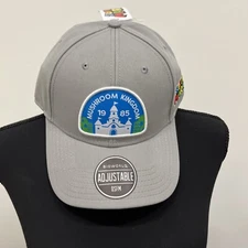 Bioworld, Super Mario Bros. Mushroom Kingdom Hat, Gray, One Size, NWT