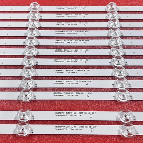 LED Backlight For ELEMENT E4AA65R LED65D06A-ZC56AG-05 Lt-65mcs780 Lt-65mb508 - Picture 7 of 8