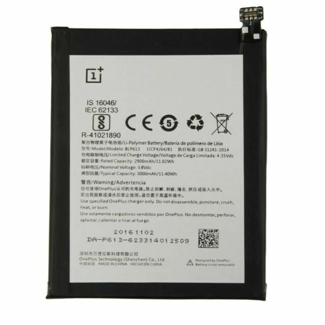 Batterie OnePlus per cellulari e smartphone