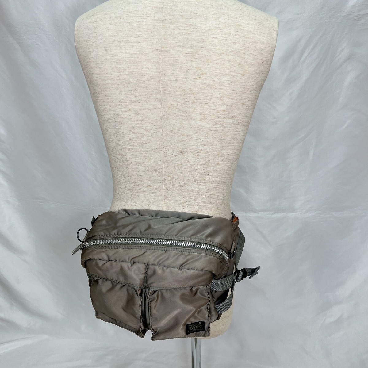 希少PORTER＿新型TANKER WAIST(S)＿ポータータンカーシルバー