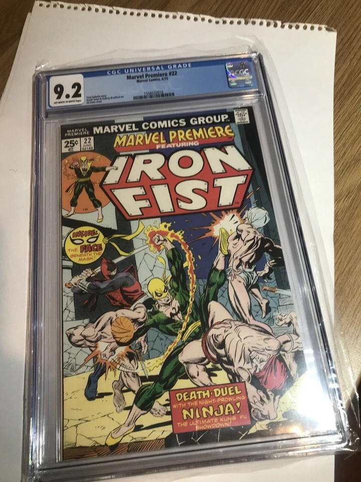 Marvel Premiere #22 CGC 9.2 2nd app Misty Knight Iron Fist cover app comic