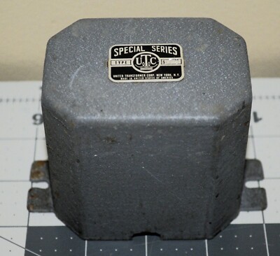 Rare NOS UTC S-73 Audio Transformer Special Series for tube application