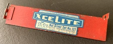 Xcelite Super De Lux Nut Driver Set no. 127 Case Holder Door Hinge Red
