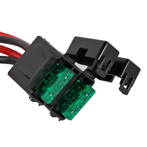 12 ~ 14V Radio samochodowe Kabel zasilający 1M 30A do ICOM IC-7000 IC-7600 E - Zdjęcie 8 z 17