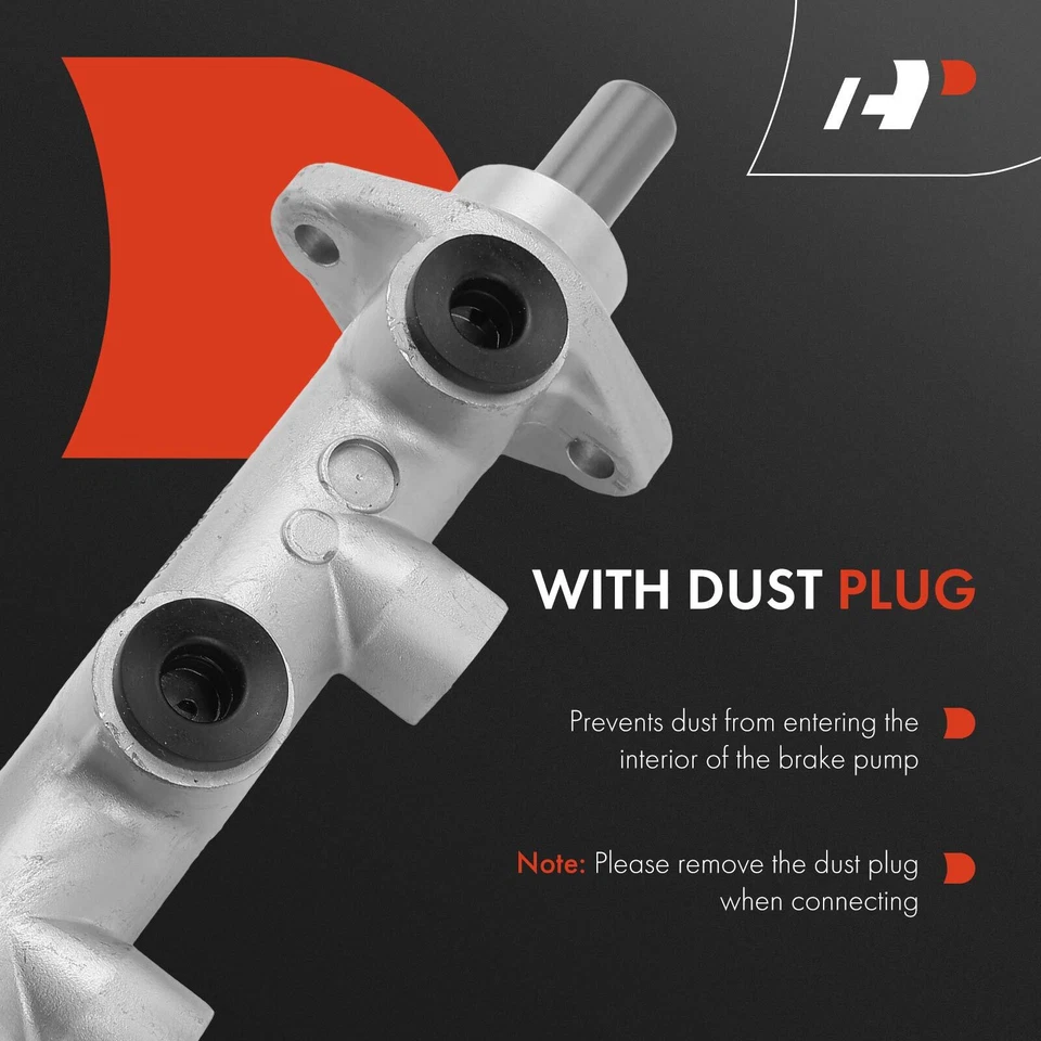 Cilindro maestro de freno sin depósito para BMW 524td 528e 535i 635CSi M6 4 ruedas ABS Foto 3 de 4