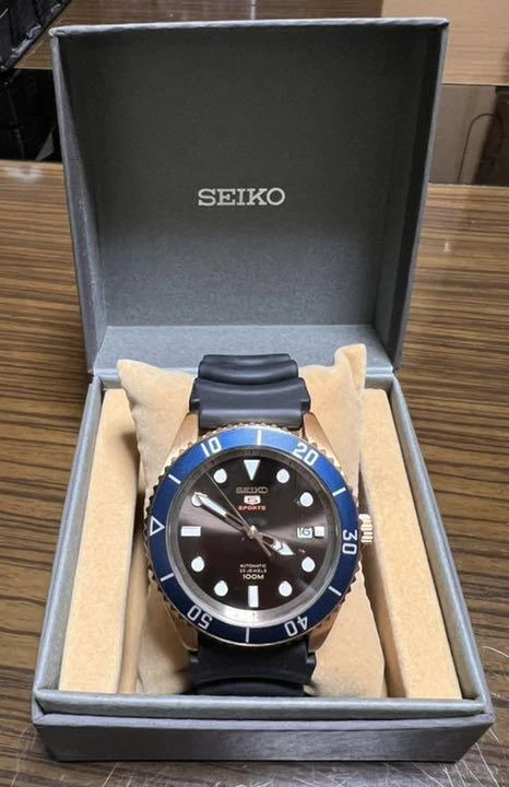 Seiko 5 Sports SRP506J1 4R35-02D0 Stainless Steel 23 Jewels Automatic Mens Watch