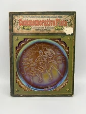 Vintage “American Bicentennial" 1776 1976 Commemorative Plate Indiana GC