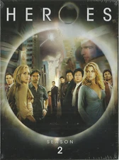 HEROES COMPLETE SECOND SEASON 2 (2008) DVD 4 DISC BRAND
