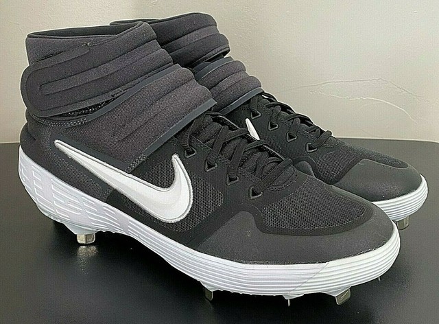 nike men's alpha huarache elite 2 mid baseball cleats molded