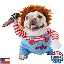 Pet Halloween Costume, Dog Funny Costume Halloween Cosplay Outfits Cute Cloth