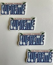 Supreme Ultra Fresh Sticker White Scratch Sniff 100 Authentic Fw20 Season