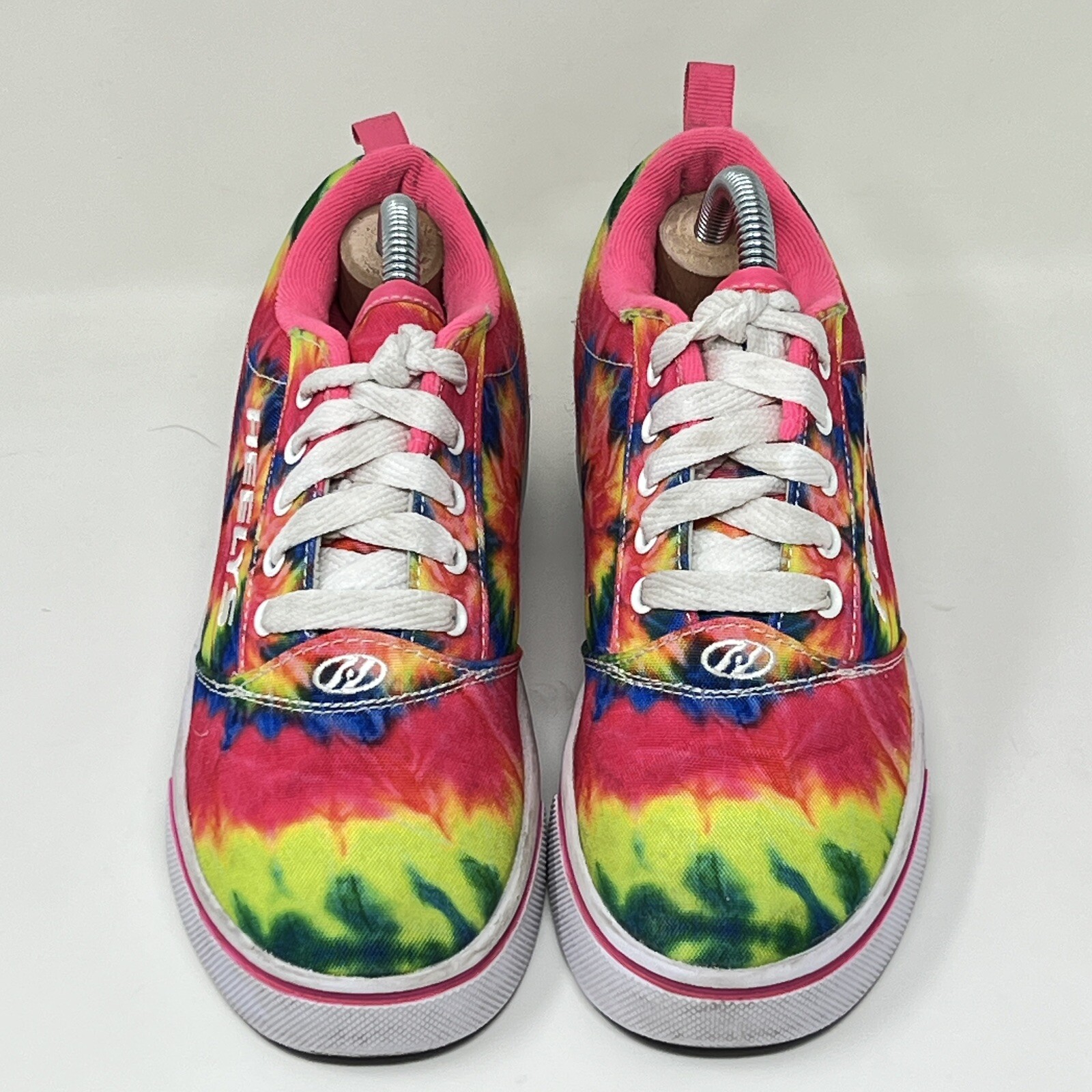 HEELYS Skate Shoes Youth 4 Womens 5 Rainbow Pro 20 Tye Dye image 3