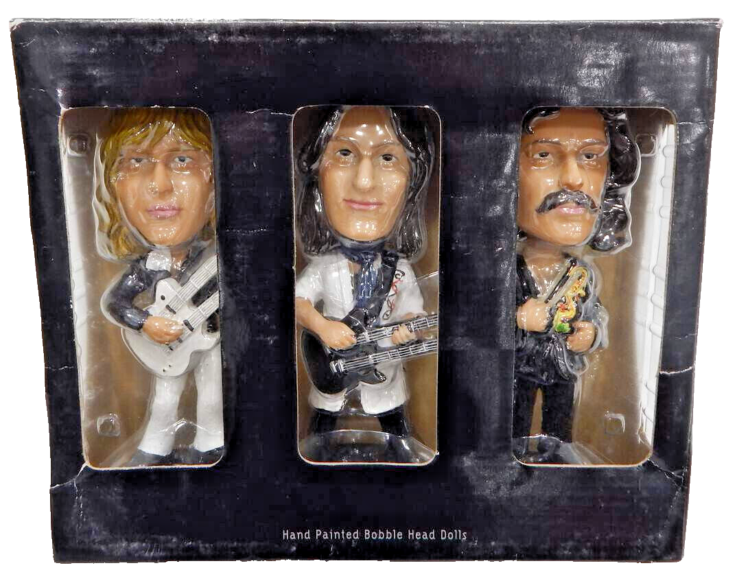 2001 RUSH Bobble Dobbles Hand Painted Original Bobbleheads
