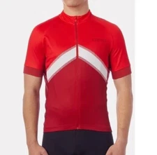 Giro Chrono Sport Jersey Men Sz M Red Render Road Cycling/bike. Read Description
