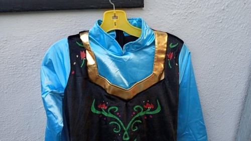 Disney Frozen Anna Traveling Deluxe Adult Costume Gently Used Size L/XL? - Picture 3 of 7