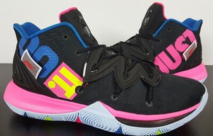 NIKE KYRIE 5 TB "MARCUS MORRIS" LA CLIPPERS GAME WORN W/ INSOLES BLACK (SIZE 14)