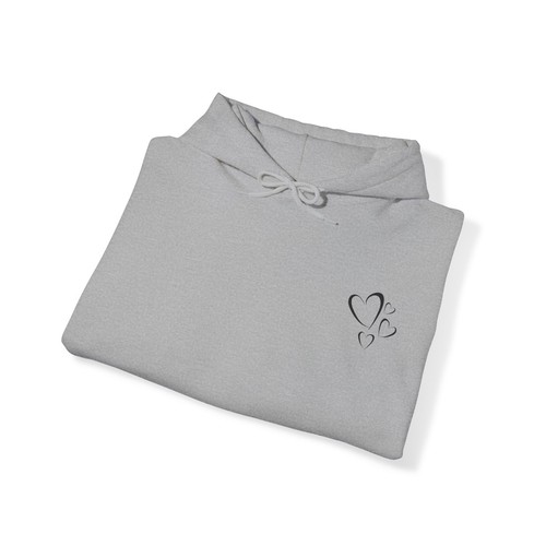 Little girl and cat Unisex Heavy Blend™ Hooded Sweatshirt - 第 26/50 張圖片