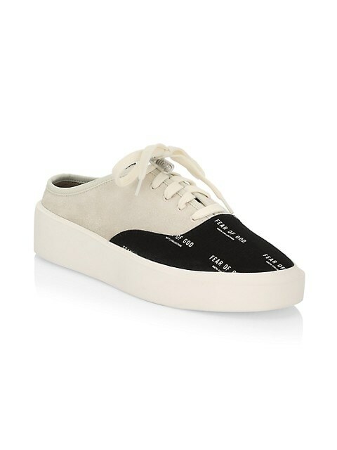 mens slip on backless sneakers