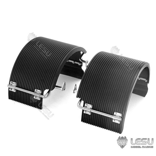 LESU Taillight Rack Rear Mudguard for 1/14 DIY RC Tractor Truck Dumper Accessory - Picture 9 of 10