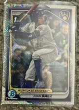 2024 Bowman Chrome - Prospects Juan Baez #BCP-160 Mojo Refractor (RC)