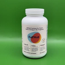 FullWell Women's Prenatal Multivitamin 240 Capsules Full Well