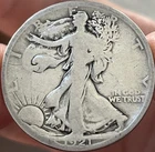 1921-S Walking Liberty Half (Good Details, Polished)