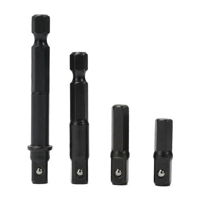 1/4 Drill Adapter Steckdose for Stoß Driver Sechskant Schaft für Quadrat Verlängerung