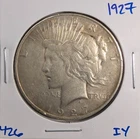 1927 Peace Silver Dollar - A998