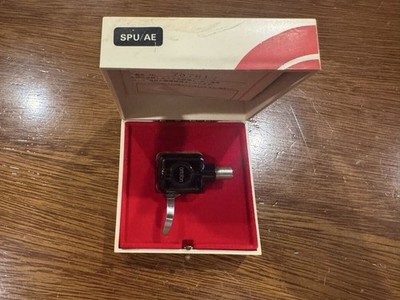 Ortofon SPU AE MC Phono Cartridge Elliptical Diamond Headshell Tested w/ Box
