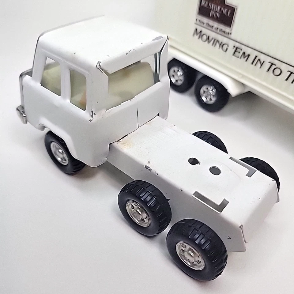 "Semirremolque vintage de acero prensado Residence Inn publicidad de hotel 10,5"" - 1:32? Foto 4 de 4