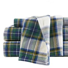 Cotton Flannel Sheets Full Size, Ultra Soft Flannel Set with 12" Elastic Pock...