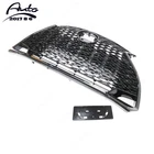 Front Grille Gloss Black W/O Camera Hole Fit Lexus IS300 IS350 2021-2024 F-Sport