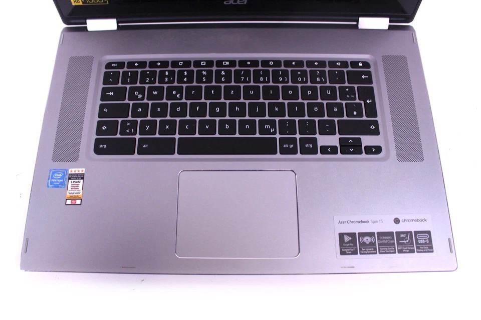 Acer Chromebook Spin 15 CP315-1H 15,6" IPS Intel Pentium 1,1Ghz 8/64 GB Chrom OS - Bild 4 von 4