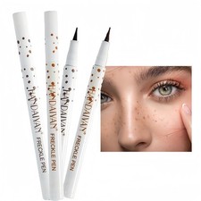 Freckle Pen 4 Colors, Natural Lifelike Freckle Makeup Pen Magic Freckle Color...