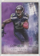 2015 Topps Inception Purple 108/125 Earl Thomas III Earl Thomas #88 1k5