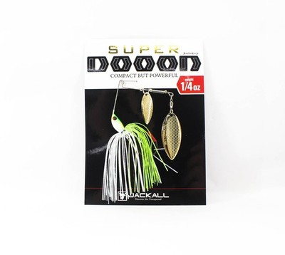 Jackall Spinner Bait Lure Super Dooon 1/4 Oz Chartreuse Back White (9658)