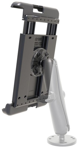 RAM-HOL-TAB29U - RAM Tab-Tite Spring Loaded Holder for 8 Tablets with Case - Picture 4 of 5